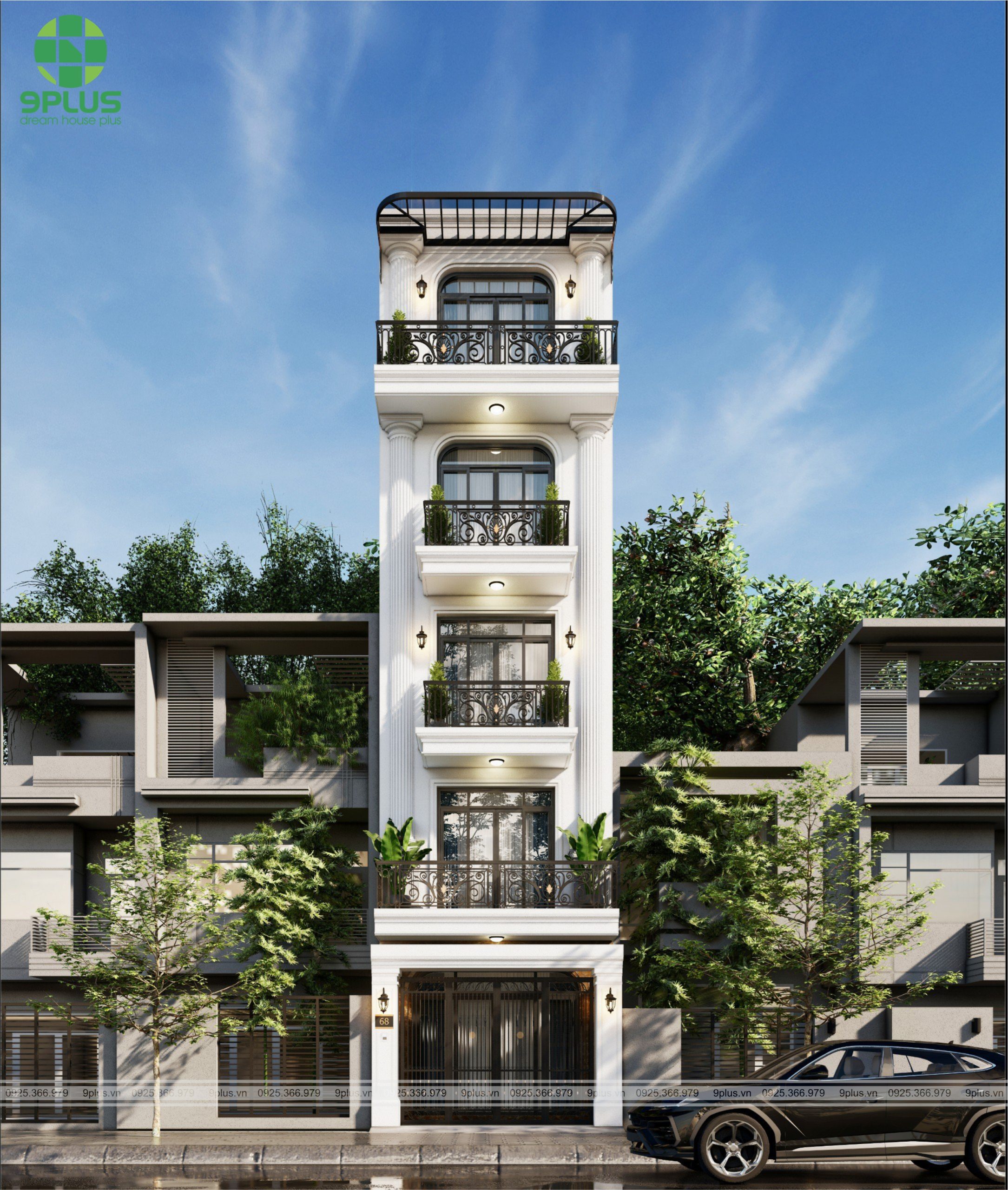 THIẾT KẾ & THI CÔNG NHÀ PHỐ – NP487