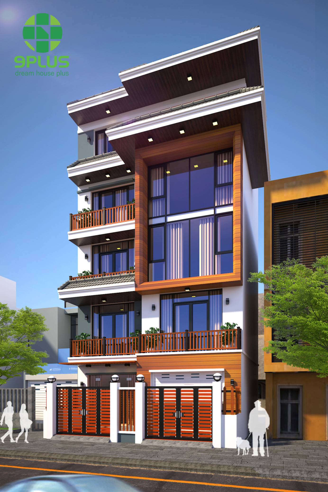 THIẾT KẾ & THI CÔNG NHÀ PHỐ – NP432