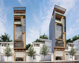 THIẾT KẾ & THI CÔNG NHÀ PHỐ – NP408